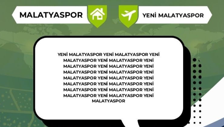 MALATYASPOR – YENİ MALATYASPOR Maç Tahmini
