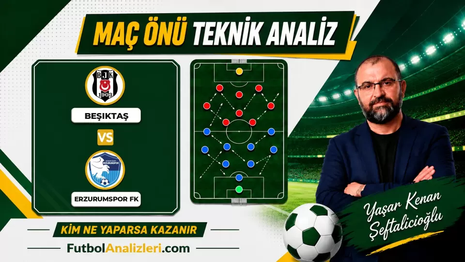 Beşiktaş – Erzurumspor FK Teknik Maç Analizi