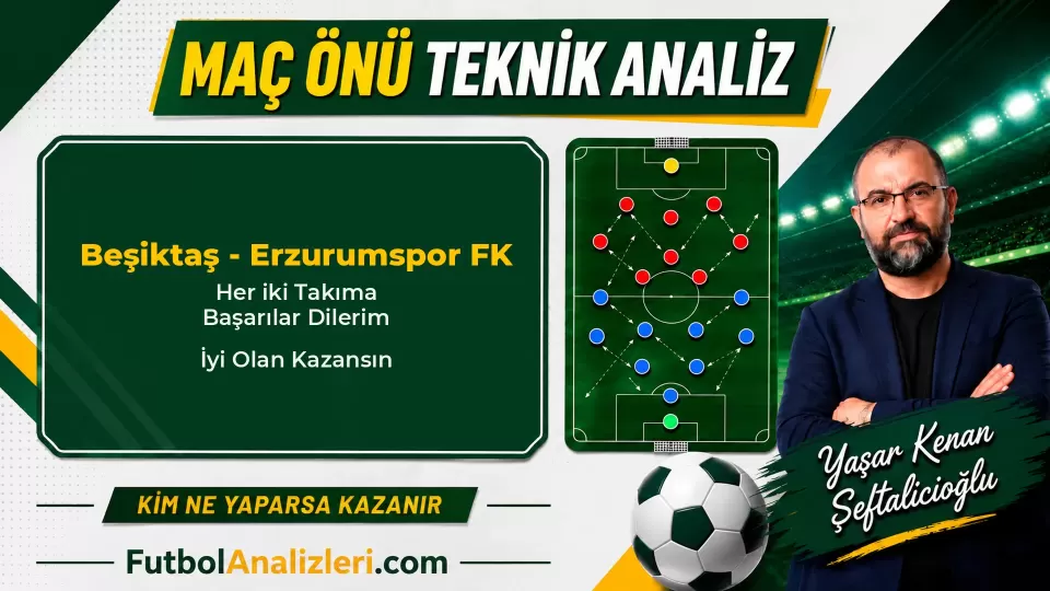 Beşiktaş – Erzurumspor FK Teknik Maç Analizi